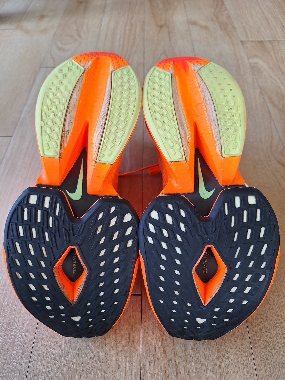 Nike Air Zoom Alphafly NEXT% 2 Women's Shoes Orange/Black AtomKnit US 9.5 - Picture 10 of 14